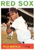1964 Topps Baseball Cards      228     Felix Mantilla